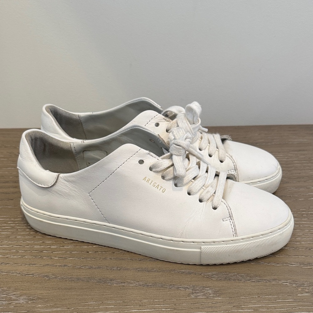 Axel Arigato Classic White Sneakers Size EU 40 / US 9